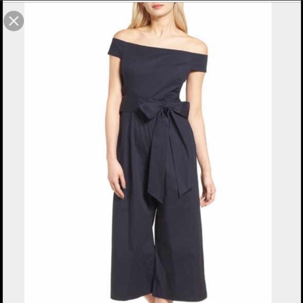 Off the shoulder jumpsuit